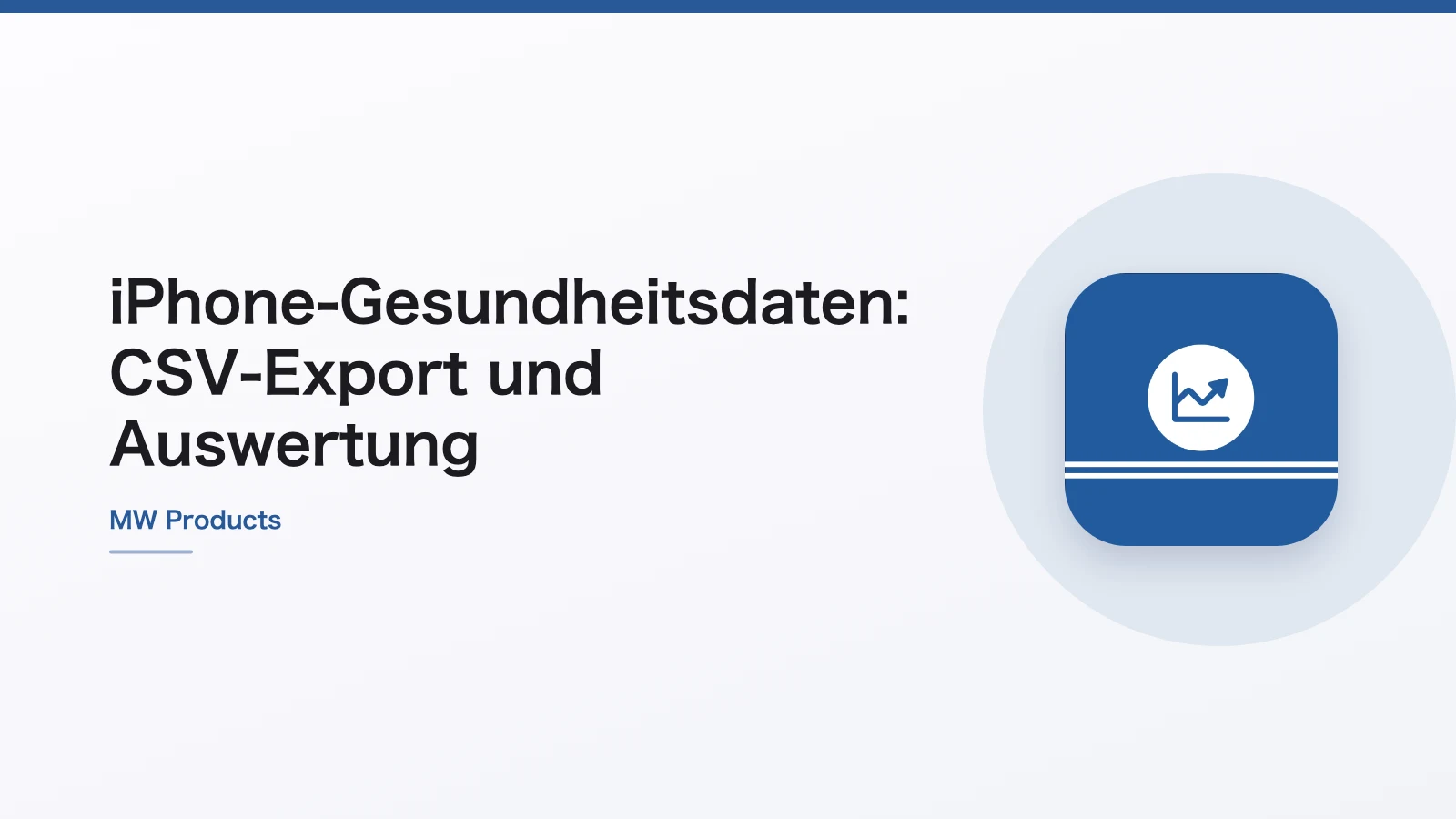 iPhone-Gesundheitsdaten: CSV-Export und Auswertung