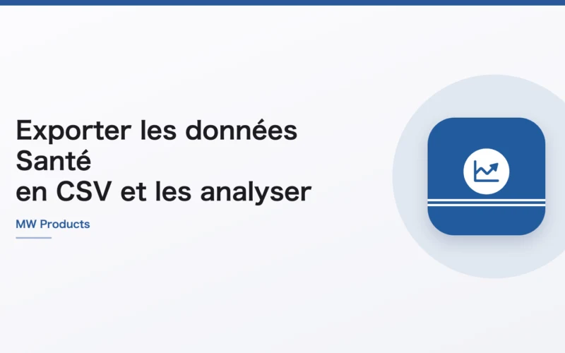 Exporter les données Santé en CSV et les analyser