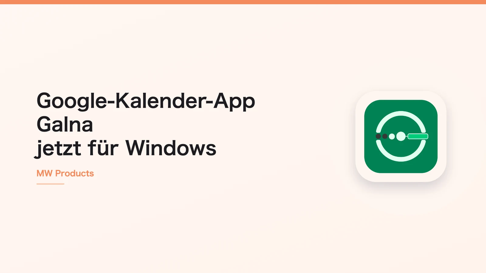 Google-Kalender-App Galna jetzt für Windows