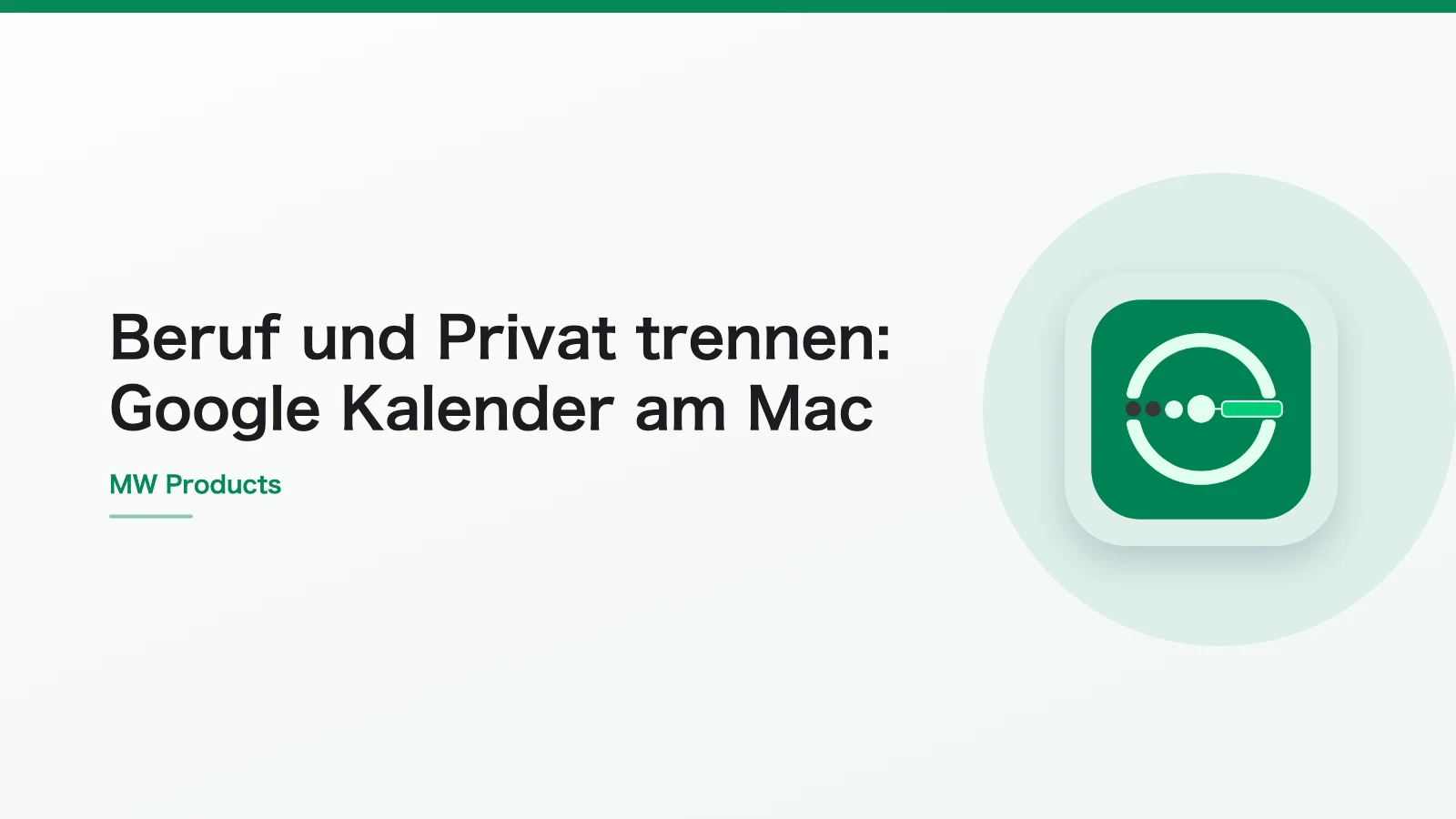 Beruf und Privat trennen: Google Kalender am Mac