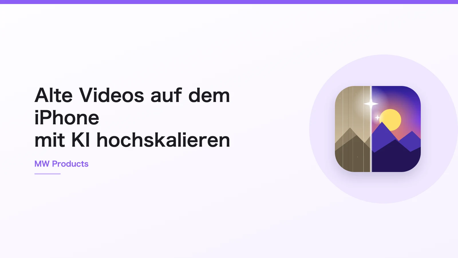 Alte Videos auf dem iPhone mit KI hochskalieren