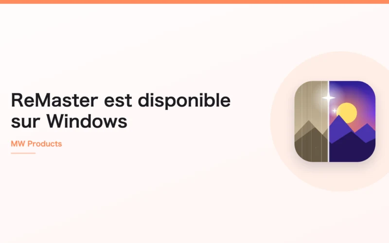 ReMaster est disponible sur Windows