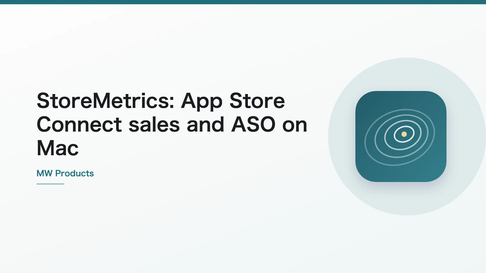 StoreMetrics: App Store Connect sales and ASO on Mac